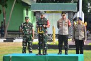 Pangdam XIII/MDK Pimpin Apel Gelar Pasukan Kunker RI 1 Wilayah Sulteng