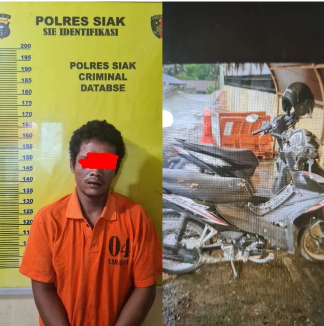 Polsek Kandis Proses Pelaku Pencurian Sepeda Motor