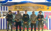 Ciptakan Wilayah Kondusif, Satgas Yonif 122/TS Laksanakan Patroli Gabungan Dalam Rangka Perayaan Hari Raya Idul Fitri 1445 H