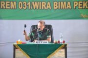 Danrem 031/WB Pimpin Sidang Parade Cata PK TNI AD TA. 2024 Panda Korem 031/WB