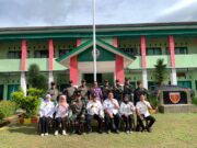 Kunjungan Badan Nasional Pengelola Perbatasan Ke Mako Satgas Yonkav 6/Naga Karimata