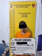 Polsek Singingi Berhasil Ungkap Pengedar dan Pemakai Sabu di Kecamatan Singingi