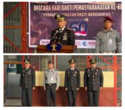 Upacara HBP Ke-60 di Lapas Kelas II B Teluk Kuantan