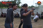 Asah Kemampuan Personil, Polres Kampar Gelar Latihan Menembak