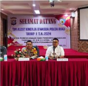 Kegiatan Pembukaan Audit Kinerja Itwasda Polda Riau Tahap I TA. 2024 di Polresta Pekanbaru