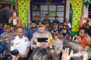 Pesan dan Arahan Kapolda Riau Saat Pantau Arus Mudik di Sungai Duku