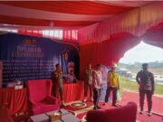 Wakapolres Kampar Kunjungi Pos Pam Pintu Tol XIII Koto Kampar Polres Kampar Dalam Rangka Operasi Ketupat Lancang Kuning 2024