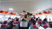 Kapolda Riau Turun Langsung Patroli di Perairan Sungai Siak untuk Menjamin Keselamatan Arus Balik Mudik Lebaran