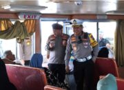 Asistensi Polda Riau Sapa Pemudik yang Balik dari Sumut Hingga Pemudik Kapal Roro