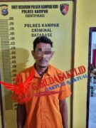 Polsek Kampar Kiri Tangkap Pelaku di Pondok Pinggiran Sungai Sebayang