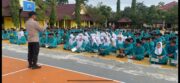 Polsek Kuantan Tengah Berikan Penyuluhan Keselamatan kepada Siswa/i SMK N 1 Teluk Kuantan