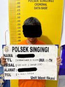 Polsek Singingi Mengungkap Penambangan Emas Tanpa Izin, Satu Pelaku Diamankan