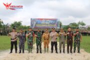 Kapolresta Pekanbaru Hadiri Pembukaan TMMD ke 120 Kodim 0301z PBR