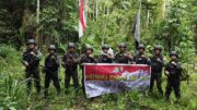 Jaga Kedaulatan Negara, Satgas Pamtas RI – PNG Yonif 122/TS Gelar Patroli Patok MM 2.2 di Perbatasan Indonesia – Papua Nugini