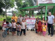 Cegah Terjadinya Curanmor, Personil Polsek Rambah Rutin Program Minggu Kasih Di Rumah Ibadah Gereja