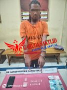 Miliki Narkoba Pria Gondrong Tidak Berkutik Saat Ditangkap Polsek Kampar Kiri Hilir