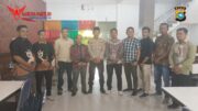 Kapolsek Kuantan Tengah Berkoordinasi dan Silaturahmi dengan PPK Kuantan Tengah dan PPK Sentajo Raya