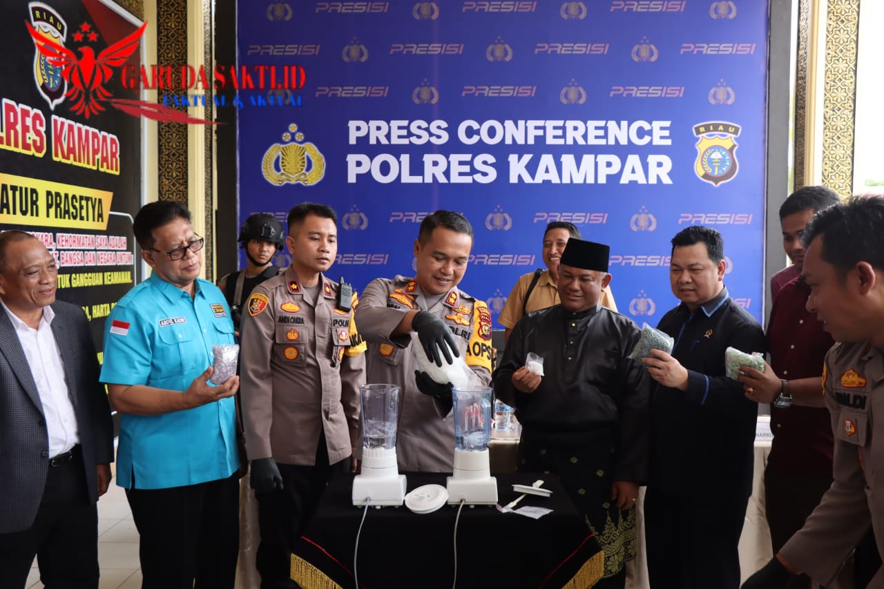 Kapolres Kampar Minta Kerjasama Ninik Mamak Untuk Membasmi Narkoba di Kampar