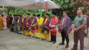 Polres Rohul Hadiri Giat Tradisi Adat Mandai Ulutaon Untuk Kenang Sejarah Boru Namora Suri Andung Jati