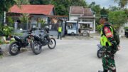 Pastikan Wilayah Aman, Anggota Kodim 0808/Blitar Laksanakan Patroli Keamanan