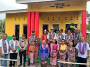 Bupati TTU Bersama Dengan Dansatgas Resmikan Rumah di Desa Sallu Dalam Program Tekun Melayani Plus