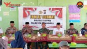 Jum’at Curhat Polresta Pekanbaru di Wilkum Polsek Binawidya, Tim Bagikan Sembako