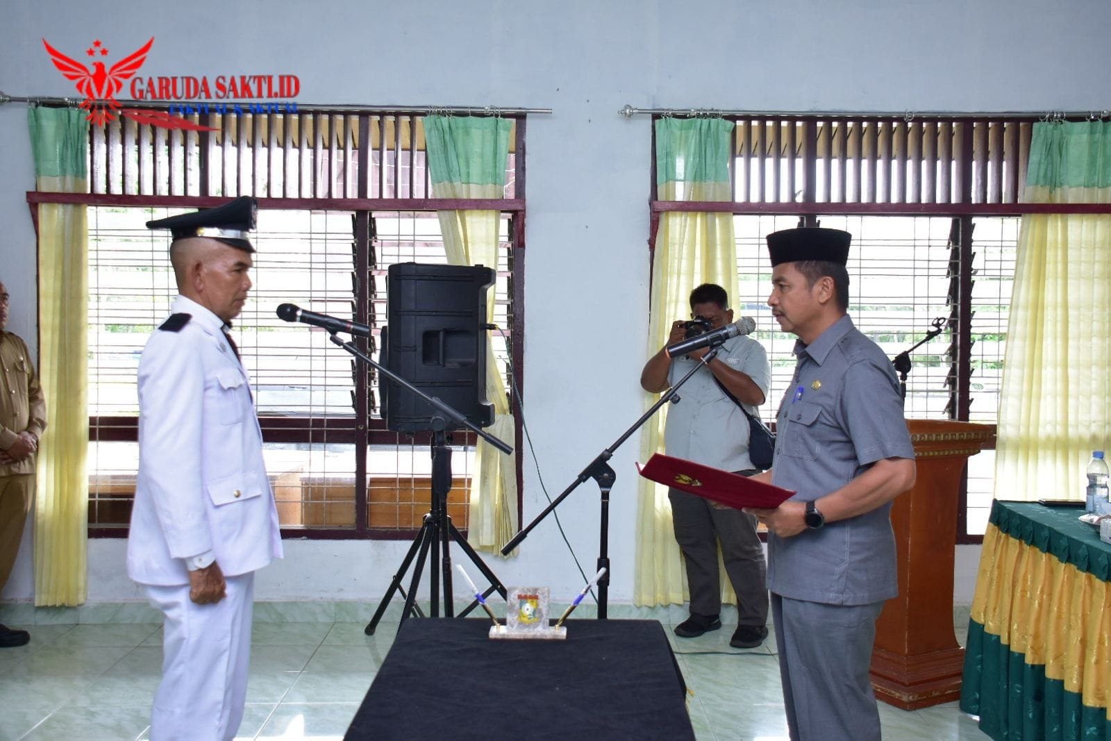 Pj. Sekretaris Daerah Lantik Pj. Kepala Desa Batu Langkah Kecil, Kecamatan Kuok