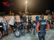 Jelang Kedatangan RI 1, Polsek Kampar Kiri Hilir Tingkatkan Ops. KRYD