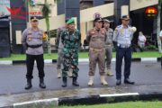 Polres Kuansing gelar Apel Sinergitas Kunjungan Presiden RI Tahun 2024