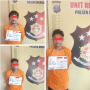 Polsek Marbau Bersama Satpam Tangkap 03 Orang Pencuri 02 Ekor Ternak Sapi