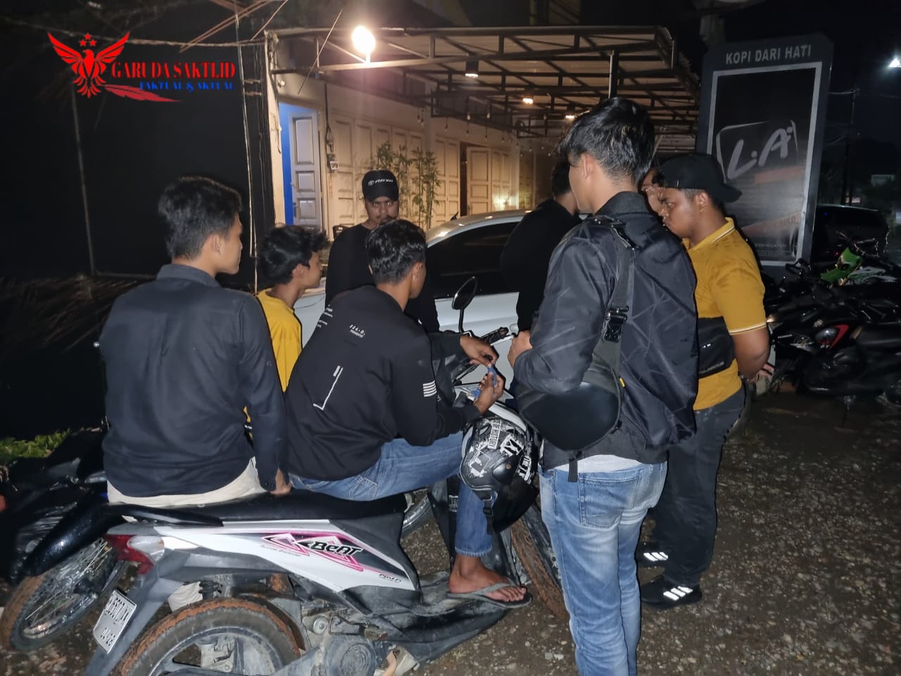 Sat ResNarkoba Polres Kuansing Gelar Patroli KRYD Antisipasi Kejahatan Jalanan Jelang Kunjungan Presiden RI ke Riau