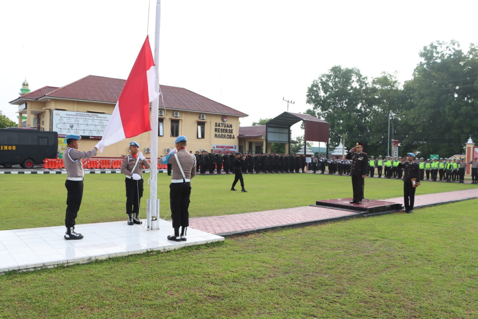 Polres Labuhanbatu Gelar Upacara Peringatan Hari Lahir Pancasila 2024