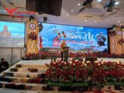 Personel Polsek Senapelan Laksanakan Pengamanan Perayaan Dharmasanti Waisak 
