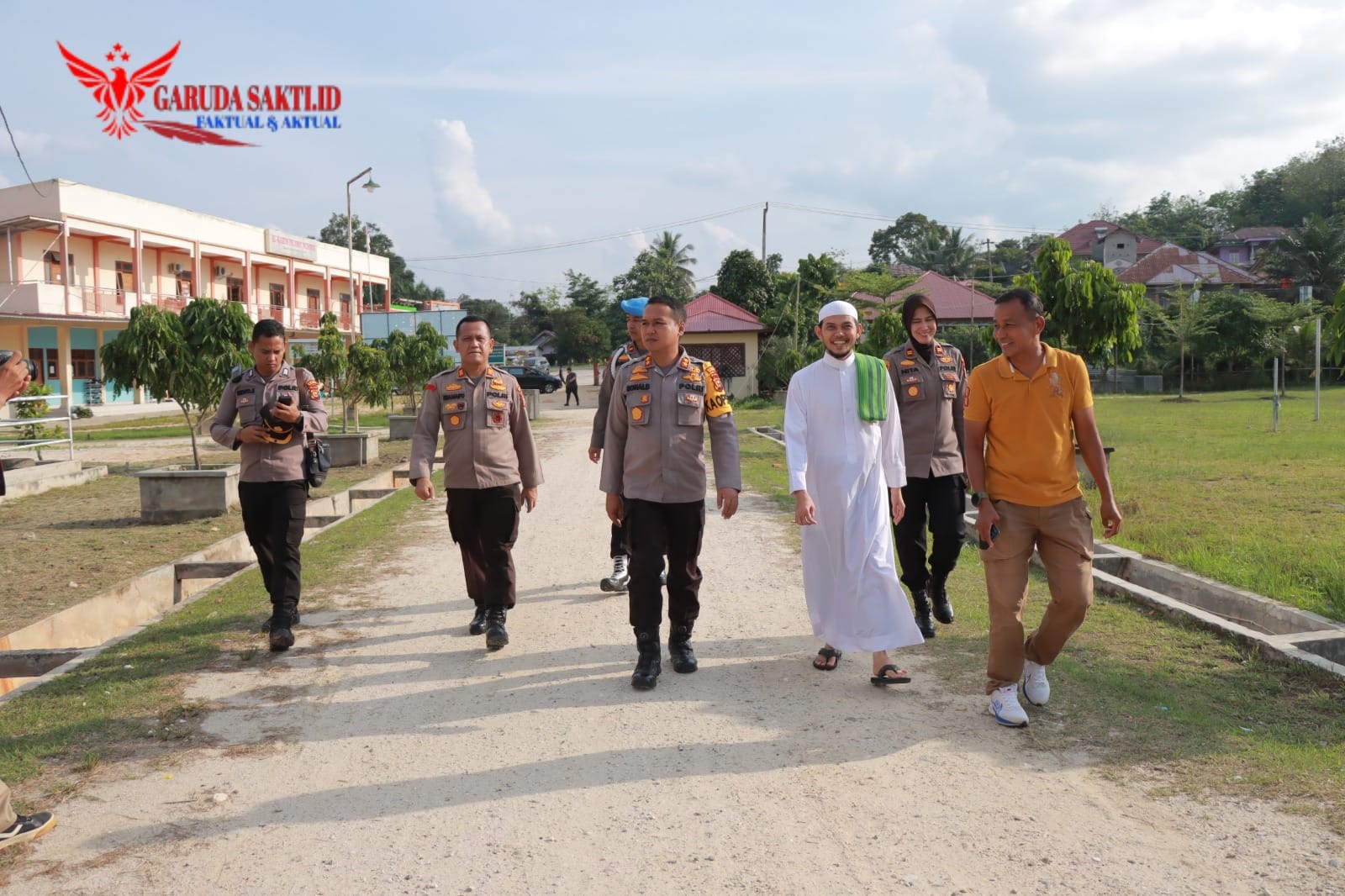 Colling System Jelang Pilkada 2024, Kapolres Kampar Sambangi Ponpes Boarding School