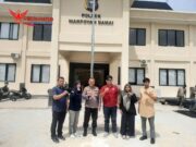 Kegiatan Silahturahmi Anggota Panitia Pemilihan Kecamatan ( PPK ) Kecamatan Marpoyan Damai Dengan Kapolsek Bukit Raya
