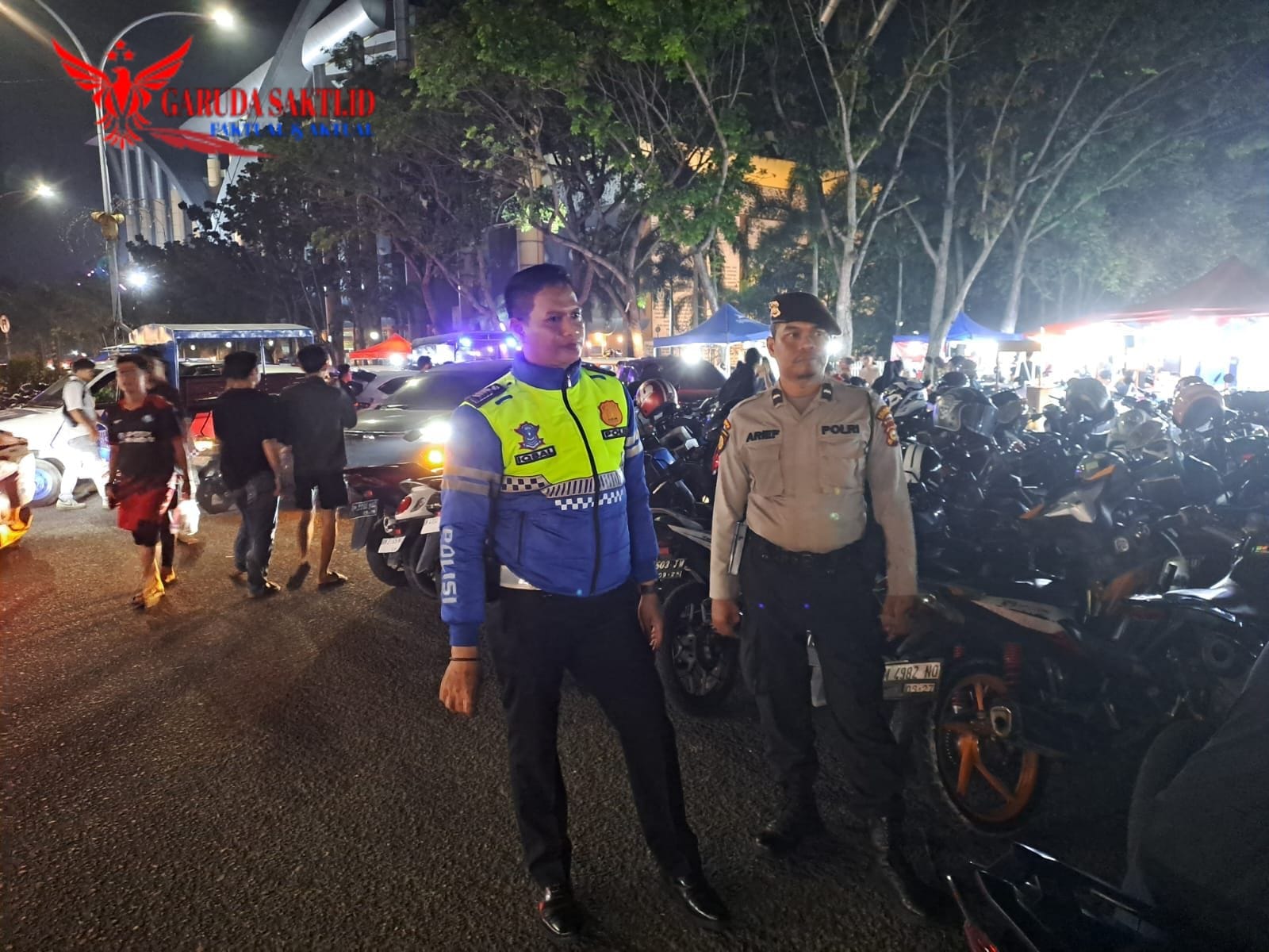 Antisipasi Tindak Kejahatan, Personil Polsek Sukajadi Melaksanakan Patroli KRYD 