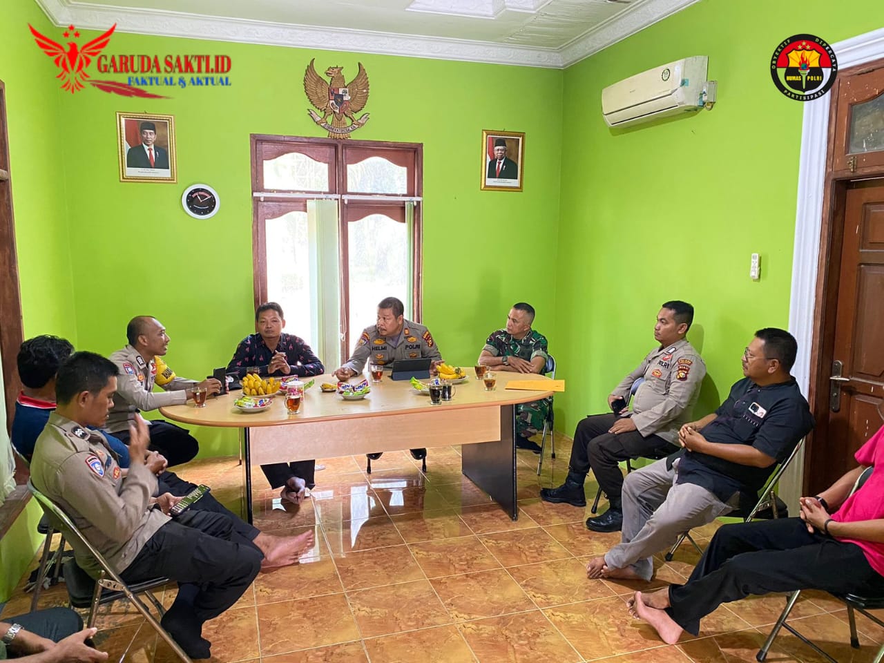 Sat Binmas Polres Kuansing Laksanakan Penilaian Lomba Tiga Pilar dalam Rangka HUT Bhayangkara ke-78