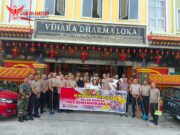 Dalam Rangka HUT Bhayangkara ke-78 Polsek Senapelan Bersama TNI Gelar Bakti Religi