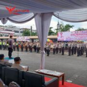 Polres Kuansing Gelar Apel Pengamanan Malam Takbiran Hari Raya Idul Adha 1445 H Tahun 2024 di Kabupaten Kuansing