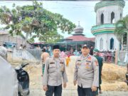 Pastikan Aman dan Kondusif, Polsek Tualang Laksanakan Pam Sholat Idul Adha 1445H di Beberapa Titik Kecamatan
