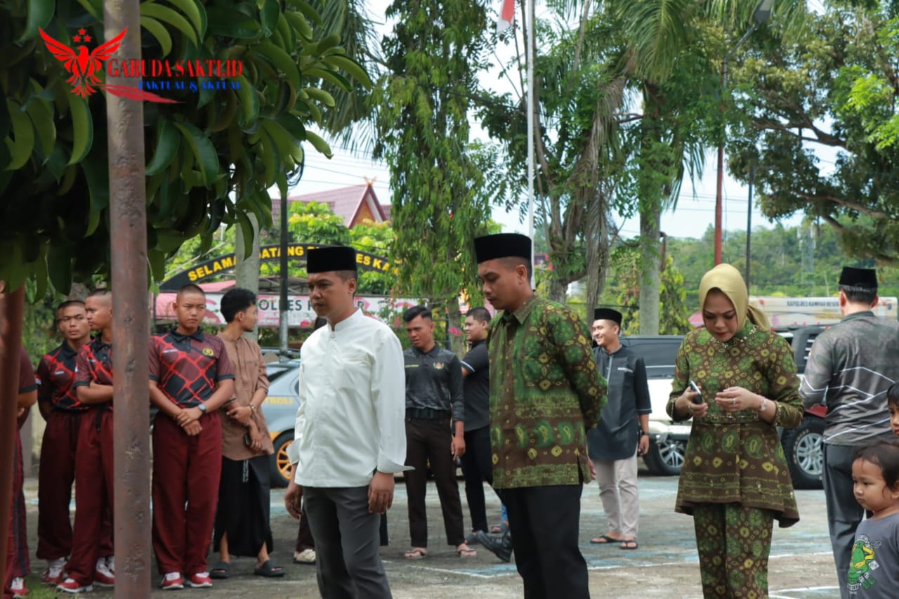 Hari Raya Idul Adha 1445 H, Kapolres Kampar Pimpin Pemotongan Hewan Qurban