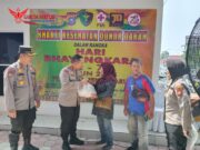 Menyambut HUT Bhayangkara ke-78, Kapolresta Pekanbaru Tinjau Bakti Kesehatan Donor Darah