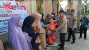HUT Bhayangkara Ke-78, Polsek Siak Hulu Laksanakan Bhakti Religi di Masjid dan Berikan Bantuan