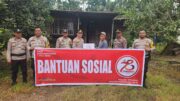 Memperingari Hari Bhayangkara ke-78 tahun 2024, Polsek Kempas Gelar Pemberian Bantuan Sosial Kepada Warga