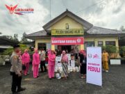 Polsek Singingi Hilir Gelar Bantuan Sosial Dalam Rangka Peringati HUT Bhayangkara ke-78