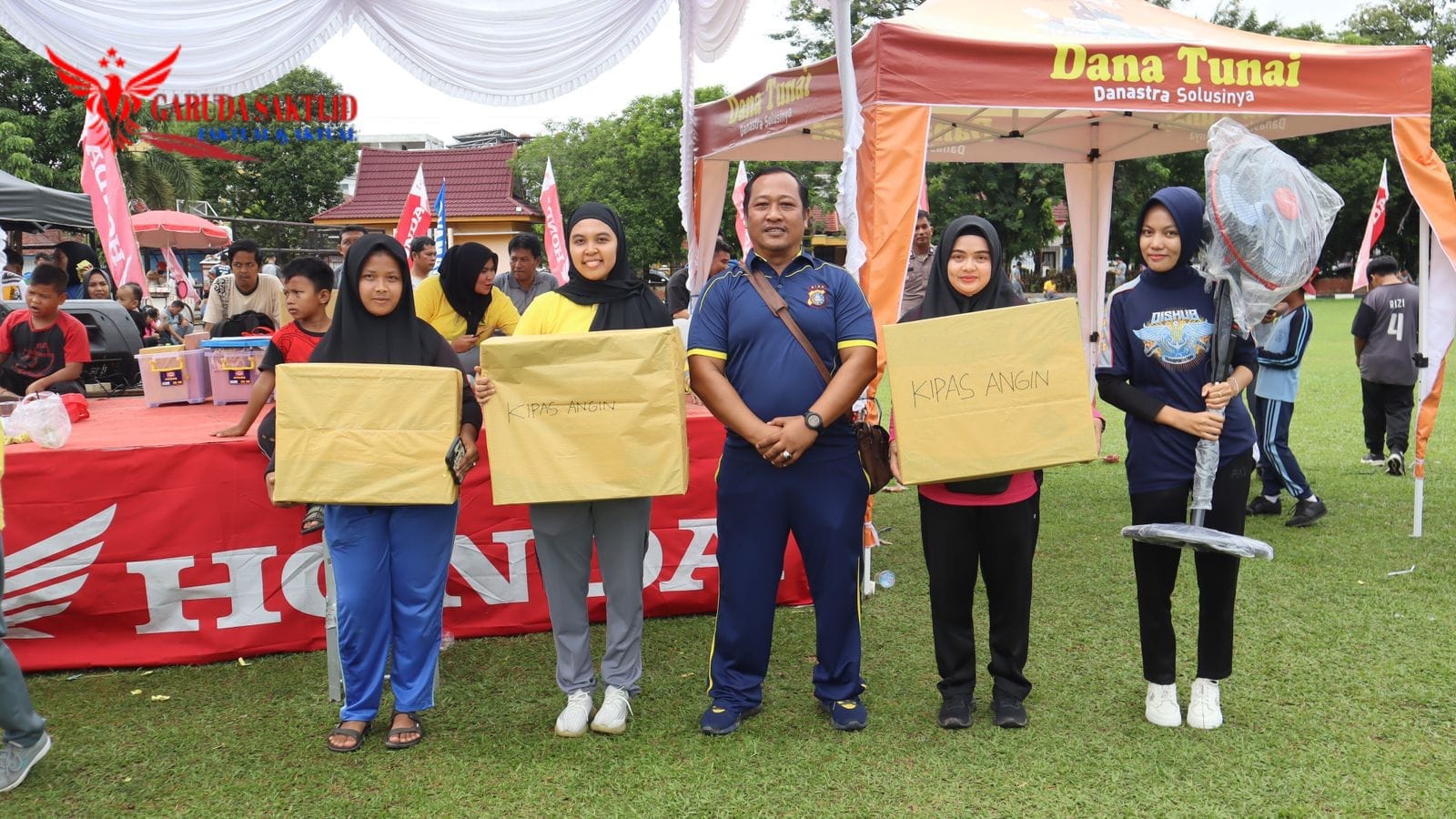 Polres Kuansing Gelar Gerak Jalan Santai, Senam Bersama, dan Fun Bike dalam Rangka Hari Bhayangkara ke-78