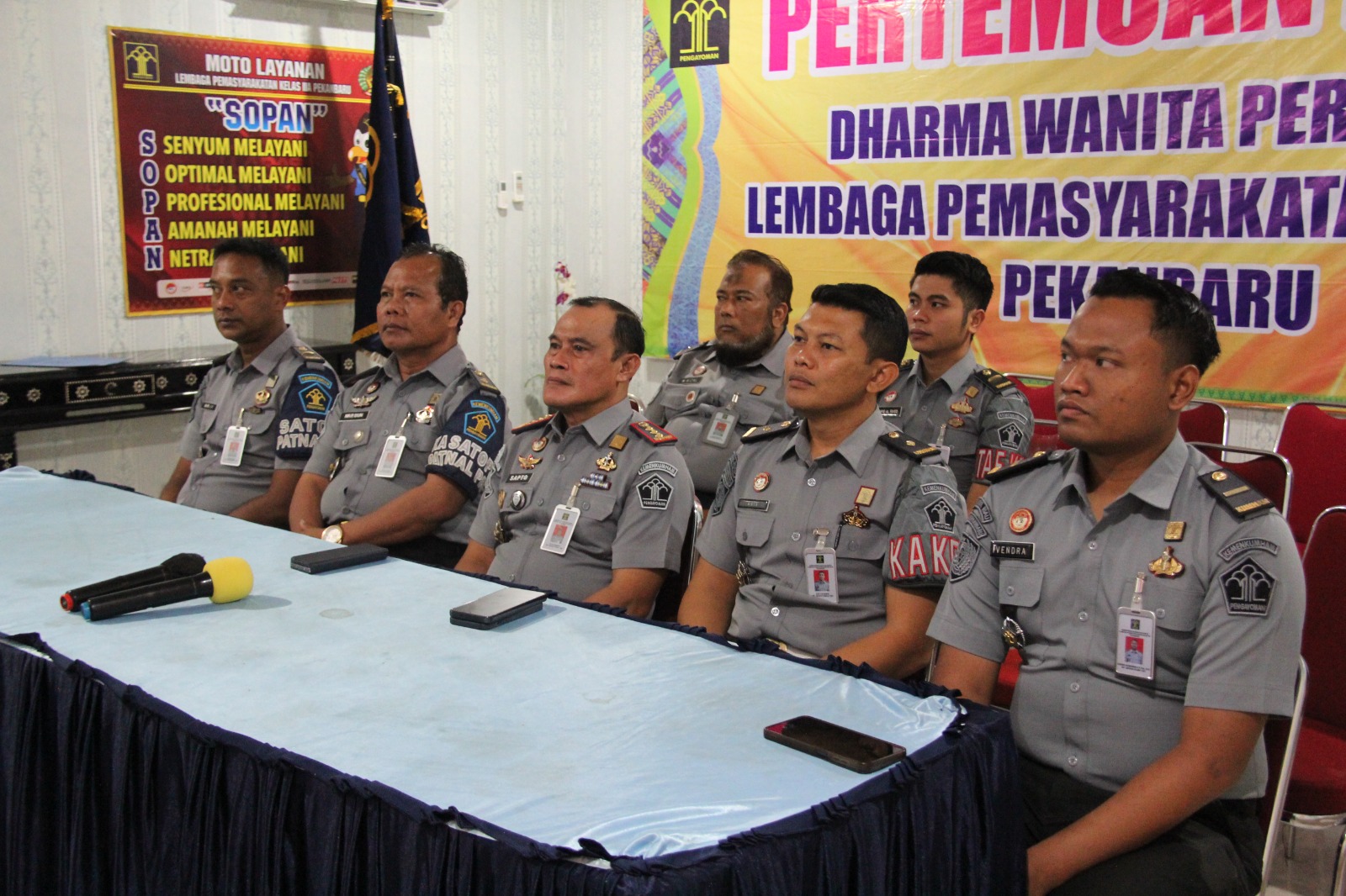 Tingkatkan Kualitas Pengamanan, Lapas Pekanbaru Ikuti Kegiatan Penguatan Teknis Pemasyarakatan