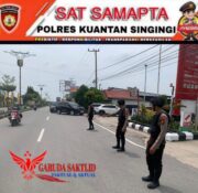 Sat Samapta Polres Kuansing Laksanakan Program Prioritas Kapolri Transformasi Menuju Polri Yang Presisi