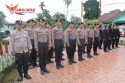 Polres Kuansing Gelar Upacara Tabur Bunga di Taman Makam Pahlawan K.H. Umar Usman dalam Rangka Hari Bhayangkara Ke-78