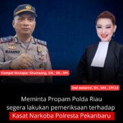 Propam Polda Riau Periksa Teva Iris Terkait Laporan Ketidakprofesionalan Kompol Manapar Situmeang